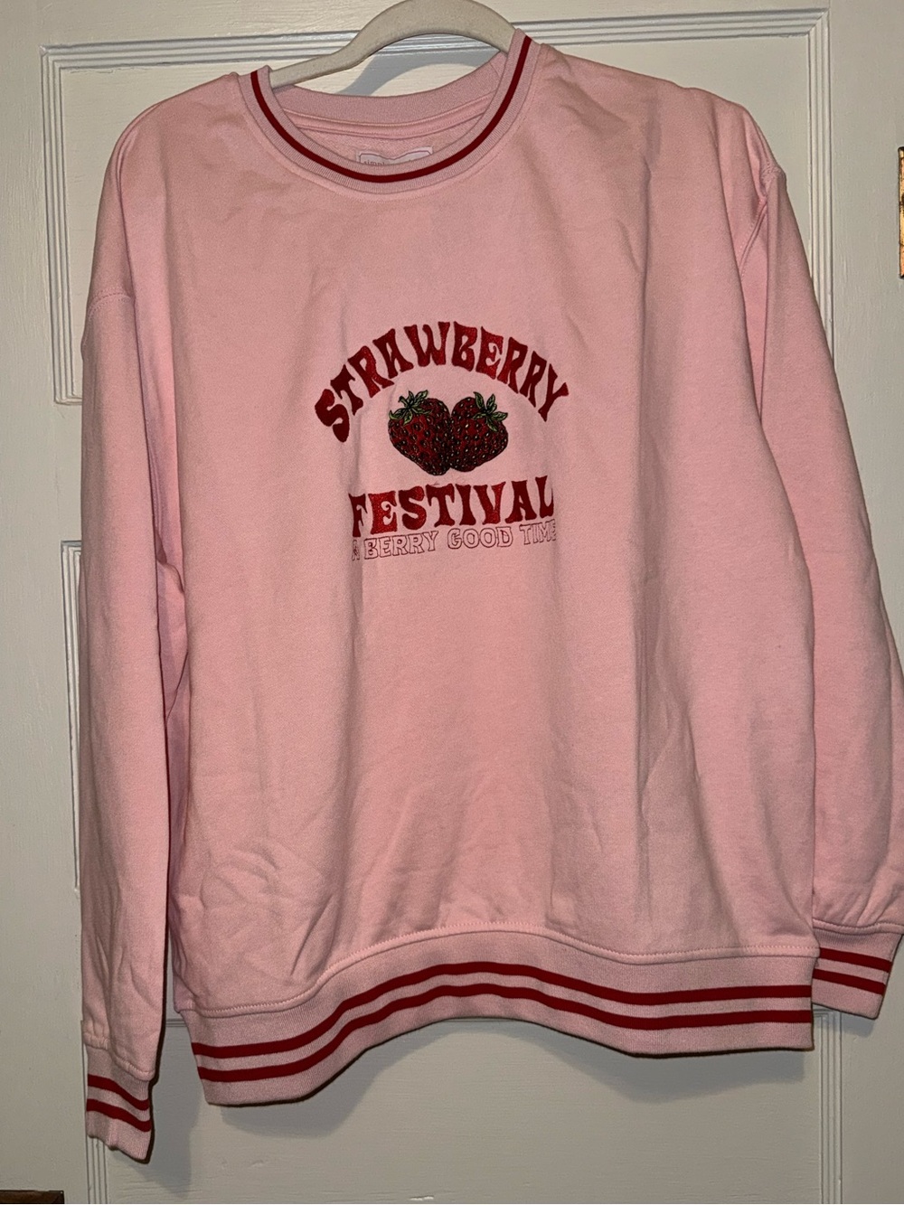 NWT simply southern strawberry festival sweatshirt